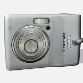 Nikon L12 Digital Camera 3d model