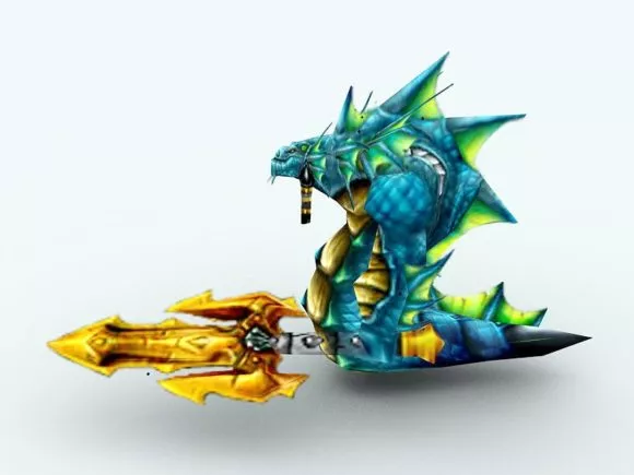 Kaileena Male Character 3d model
