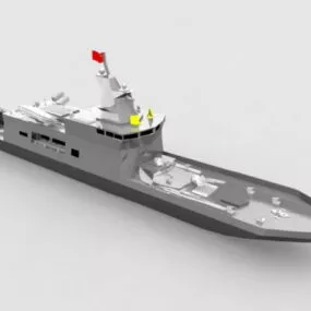 Navy Battleship 3d model