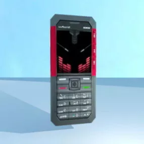 Nokia Xpressmusic Phone 3d model