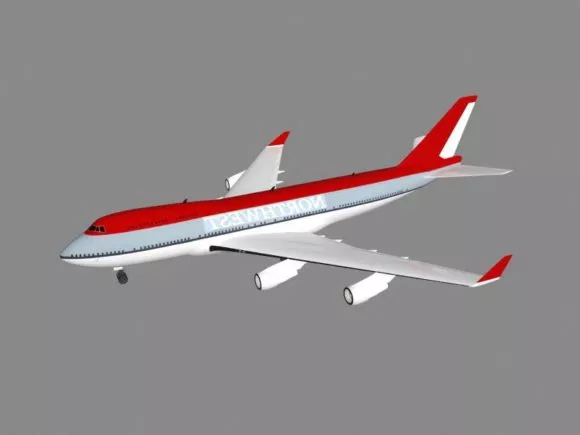 Paper Plane 3d model