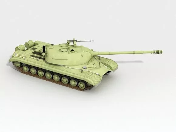 Soviet Object 277 Tank Free 3d Model - .Max - Open3dModel