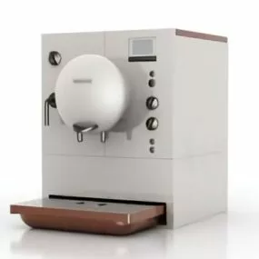 Vintage Coffee Machine 3d model