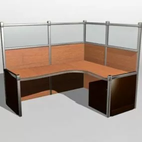 Office Cubicle Ideas 3d model