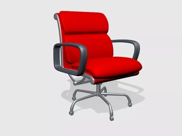 Low Wood Chair 3d model