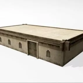 Vintage Arabian Home 3d model