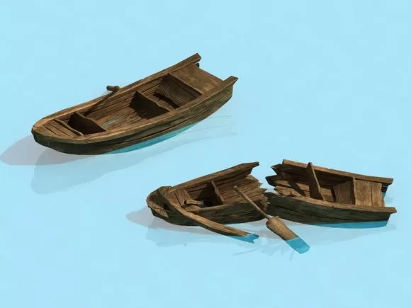 Composite Speed Boat 3d model