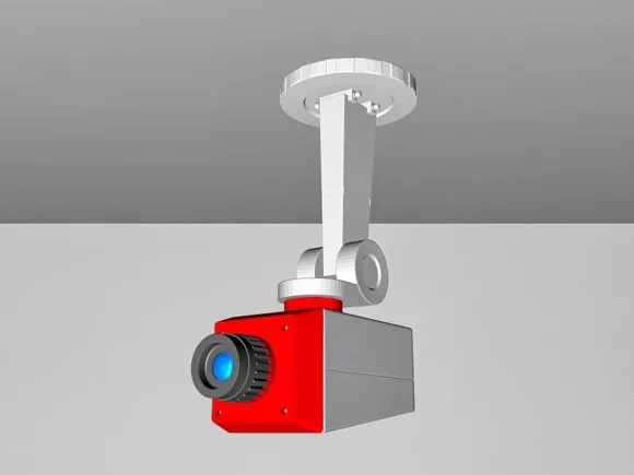 Classic Ceiling Fan Light 3d model