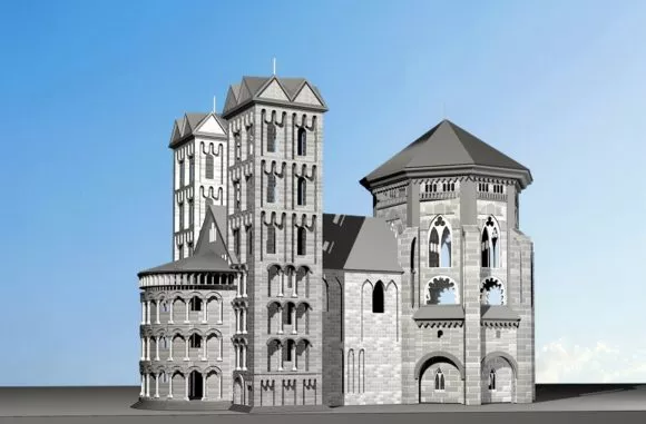Chinese Archway 3d model