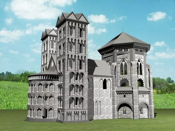 Old Rock Castle 3d model Old Rock Castle 3d model