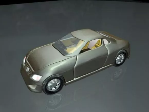 Super Car Concept 3d model