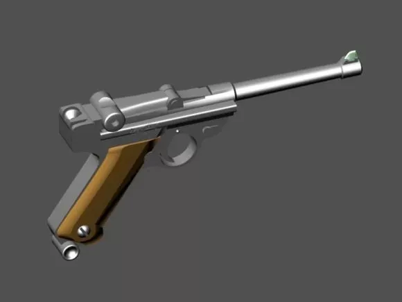 Ninja Nunchaku Weapon 3d model