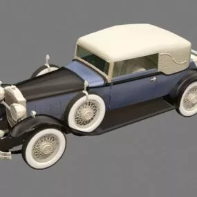 Beautiful Classic Car 3d model