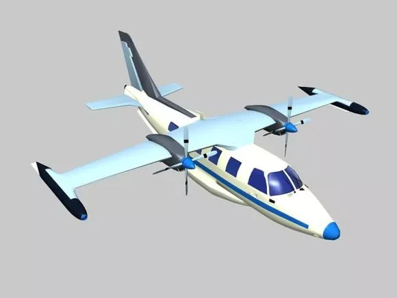Hobbyking Sky Uav 3d model