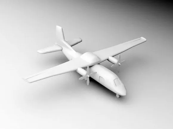 Star Trek Spacecraft Bajoran Raider 3d model