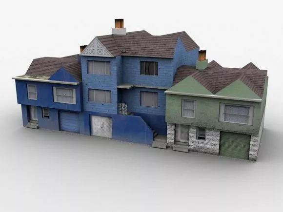 Old Little House 3d model