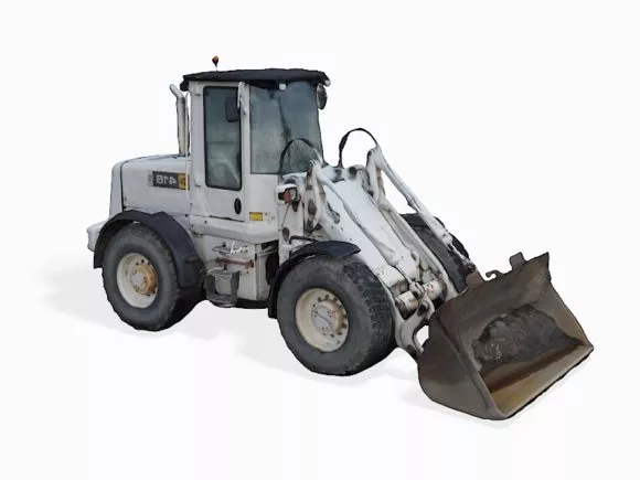 Heavy Wheel Loader 3d model Heavy Wheel Loader 3d model