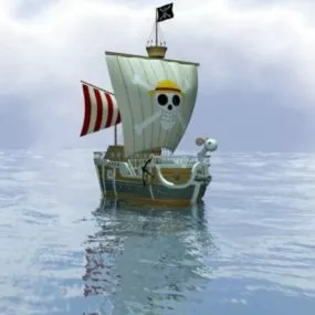Going Merry Ship 3d model