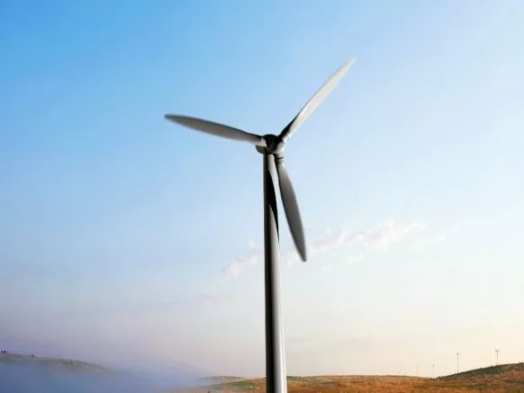 Electric Wind Turbine 3d model