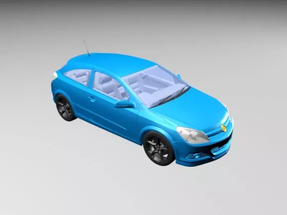 Mini Smart Car 3d model