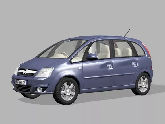 Futuristic Car Toy 3d model