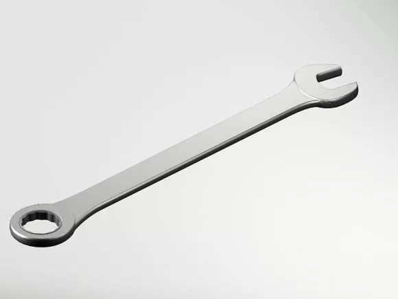 Open Box Wrench 3d model Open Box Wrench 3d model