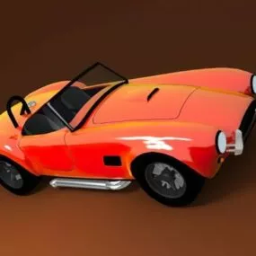 Sport Convertible Car 3d model