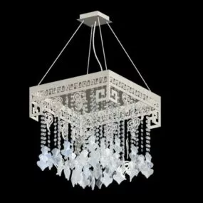 Oriental Chandelier Ceiling Fixture 3d model