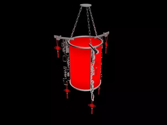 Chinese Oriental Lantern 3d model Chinese Oriental Lantern 3d model