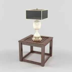 Oriental Table Lamp 3d model