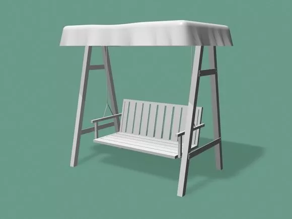 Silver Luxury  Slides 3d model