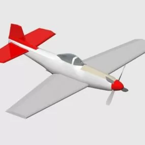 Mustang P51 Airplane 3d model