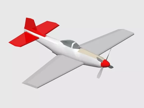 Hawker Sea Fury Fighter-bomber 3d model