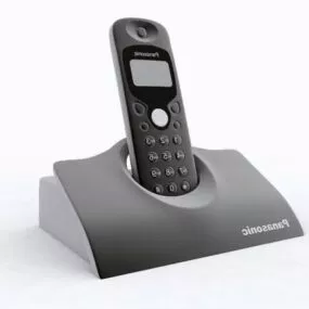 Cordless Home Phone 3d model