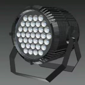 Parabolic Reflector Lamp 3d model