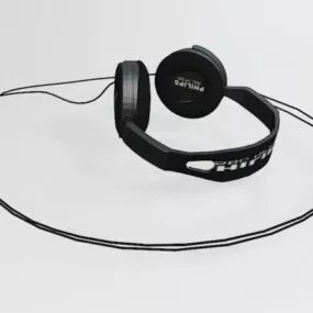 Philips Earphones 3d model