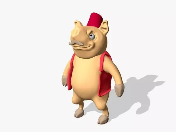 Pilot 3d model
