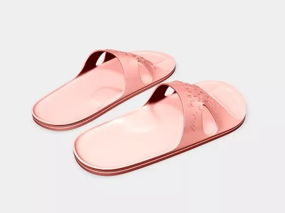 Lady Beach Slippers 3d model Lady Beach Slippers 3d model