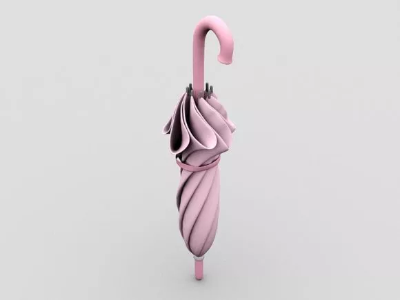Lips Shape Sofa 3d model