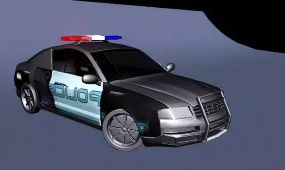 Simple Pinewood Concept Car 3d model