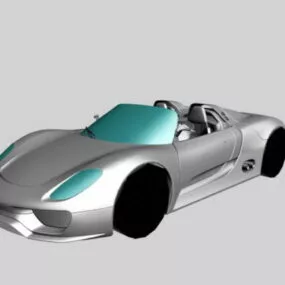 Porsche 918 Spyder Super Car 3d model