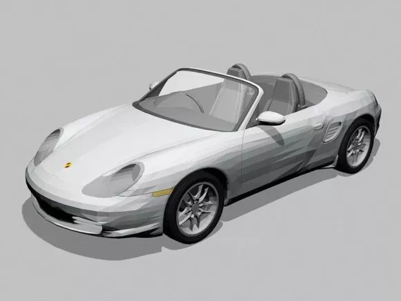Concept Racing Car 3d model