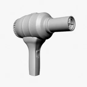 Professional Hair Dryer 3d model