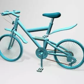 Mountain Bike With Force Frame 3d model