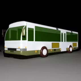 European Transit Bus 3d model