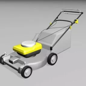 Push Lawn Mower 3d model