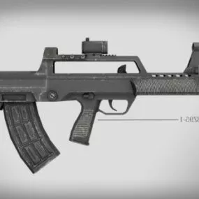 Qbz95 Assault Rifle 3d model