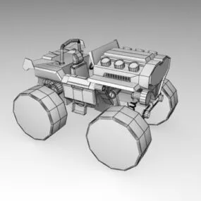 Quad Bike Race Atv 3d model