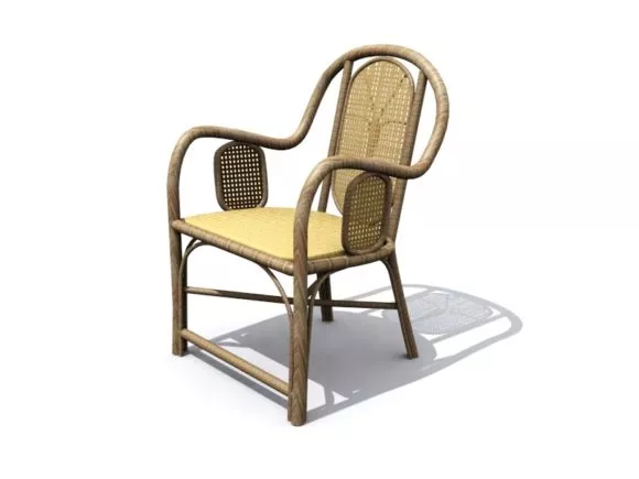 Bar Stool Tulip Shape 3d model