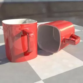 Coffee Mugs 3d model